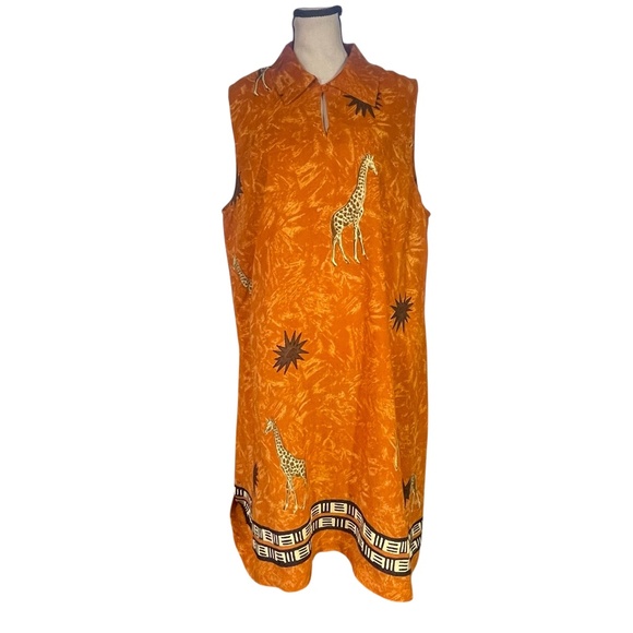 Dee Dee's Dresses & Skirts - Animal Print Sleeveless Dress